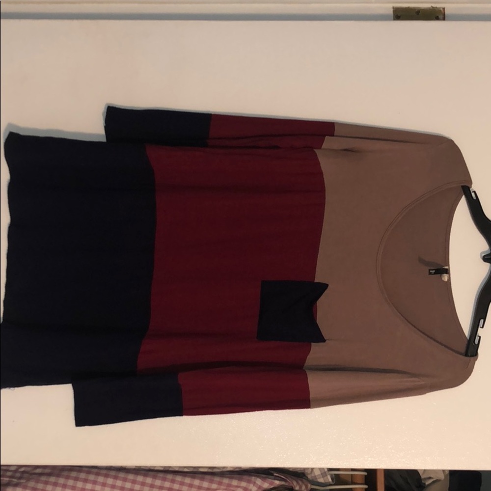 Three colored top